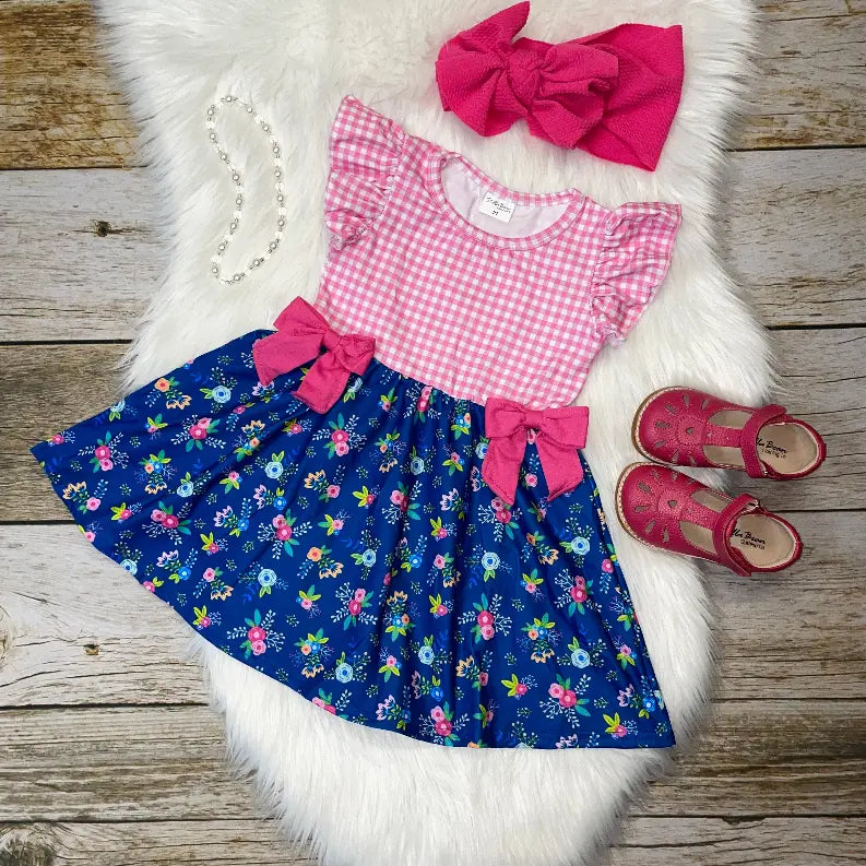 Floral Mid-Twirl Dress Stella Bean Clothing