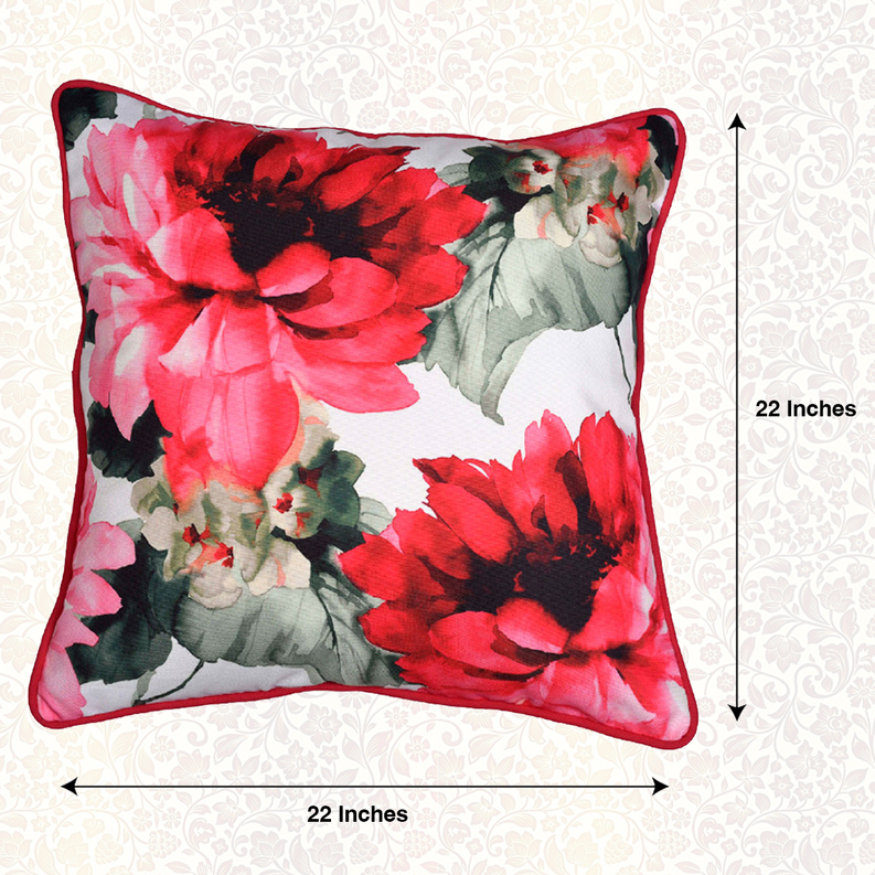 Floral Throw Pillow Covers Decozen