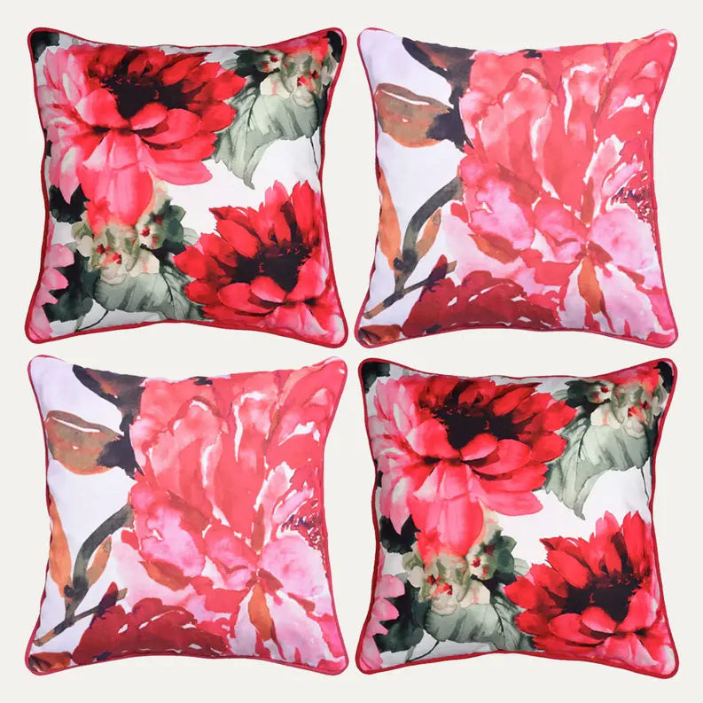 Floral Throw Pillow Covers Decozen