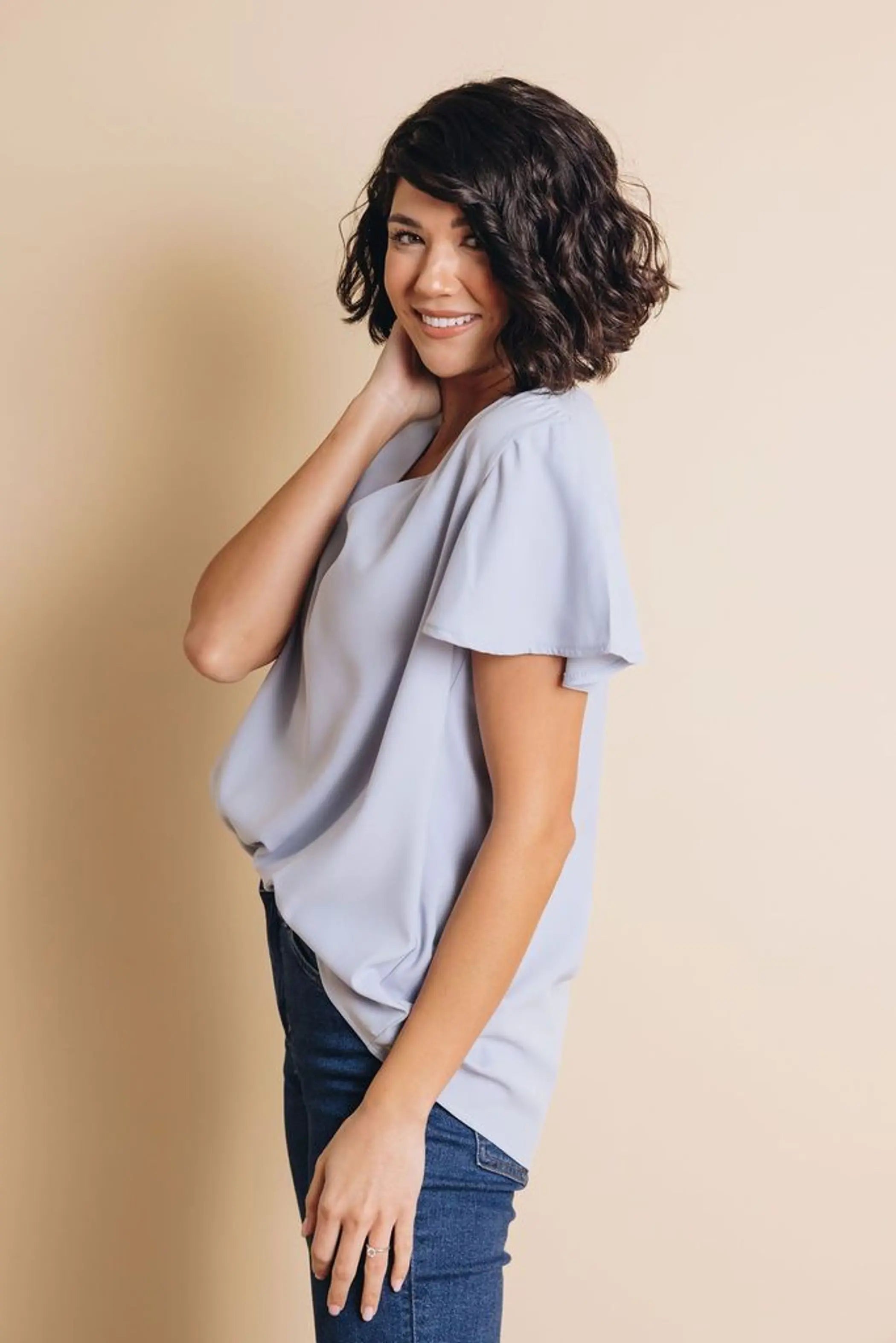 Florence Short Sleeve Stay Warm in Style
