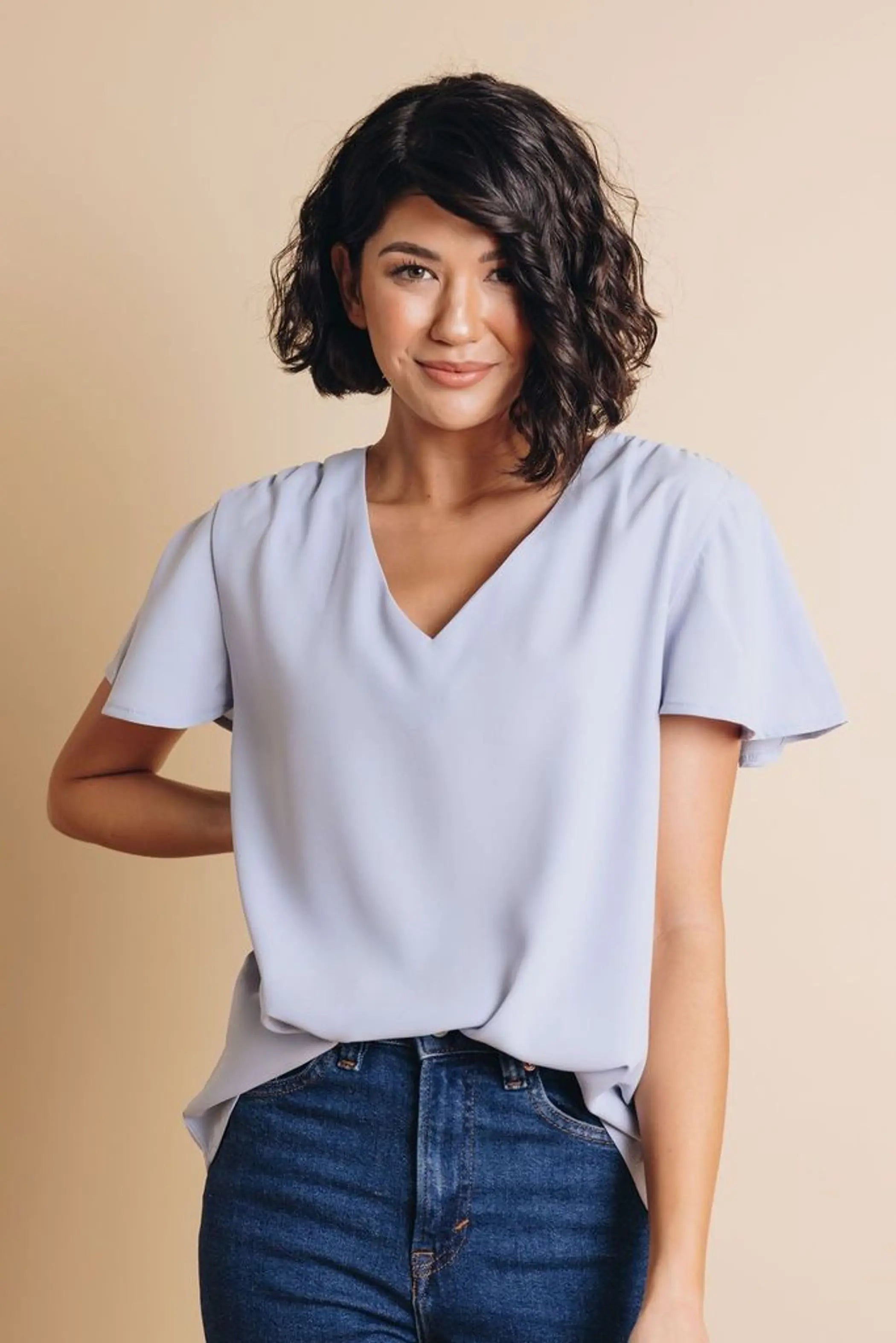 Florence Short Sleeve Stay Warm in Style