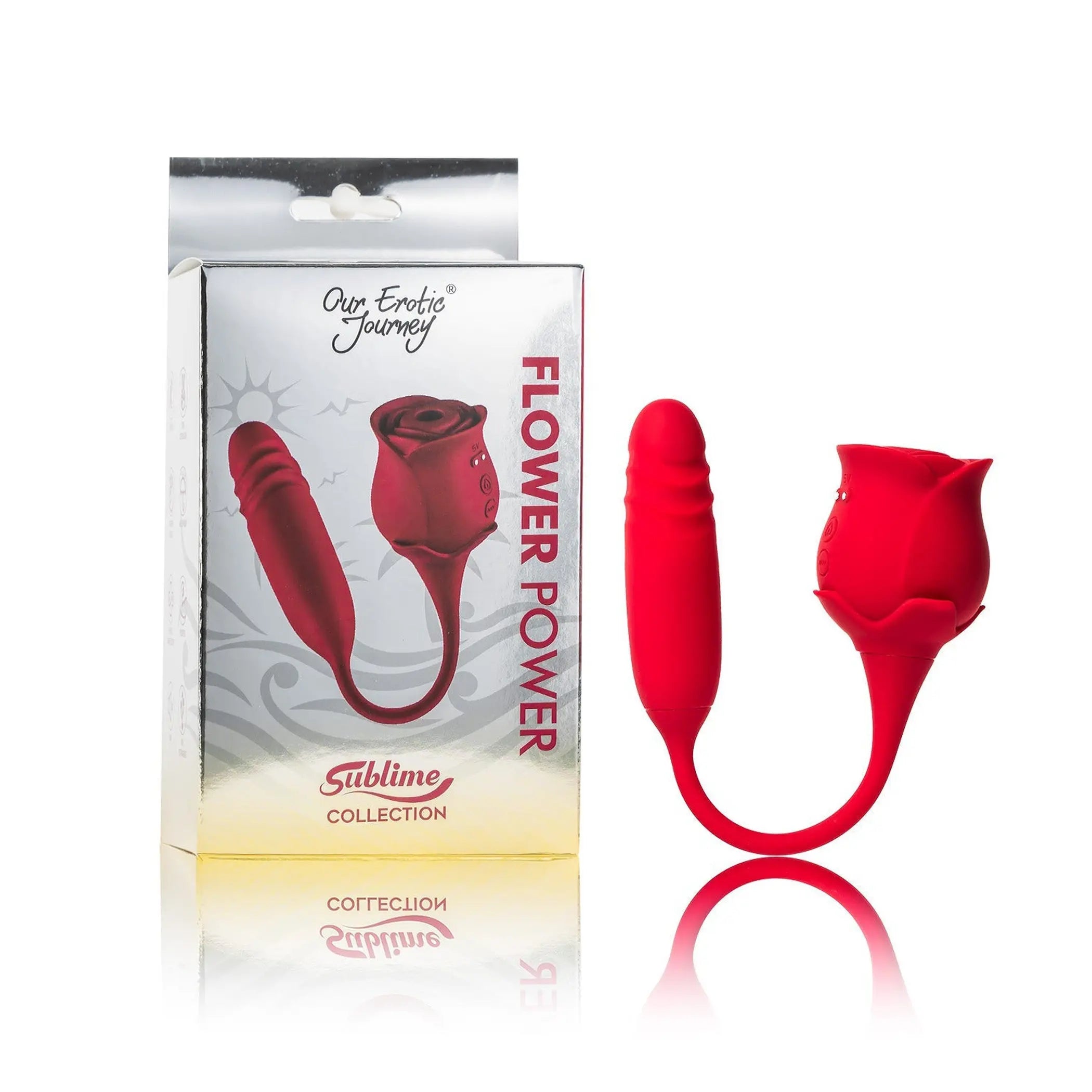 Flower Power Duo Function Rose Massager OEJ