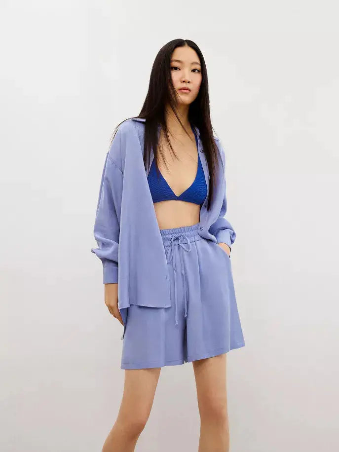 Flowy Mini Shorts Nocturne