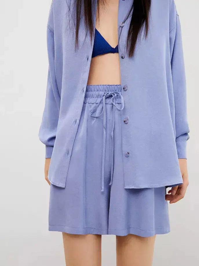 Flowy Mini Shorts Nocturne