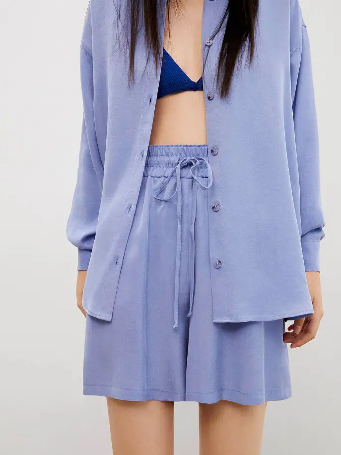 Flowy Mini Shorts Nocturne