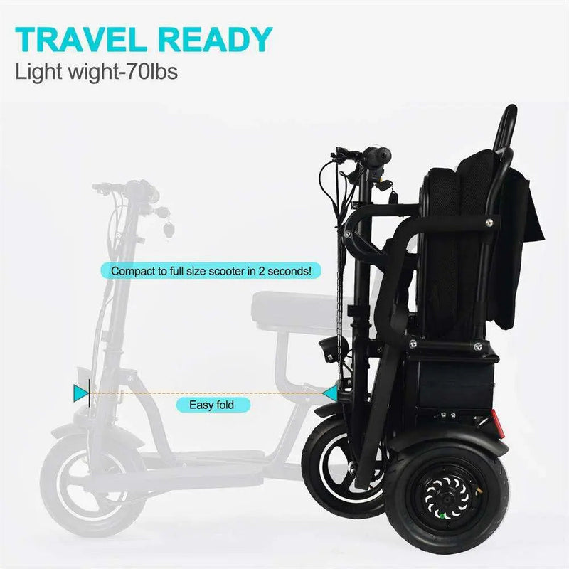 Folding-Mobility-Electric-Trike-48v-700w-Dual-Motor-Lithium-Black-MotoTec-335779355