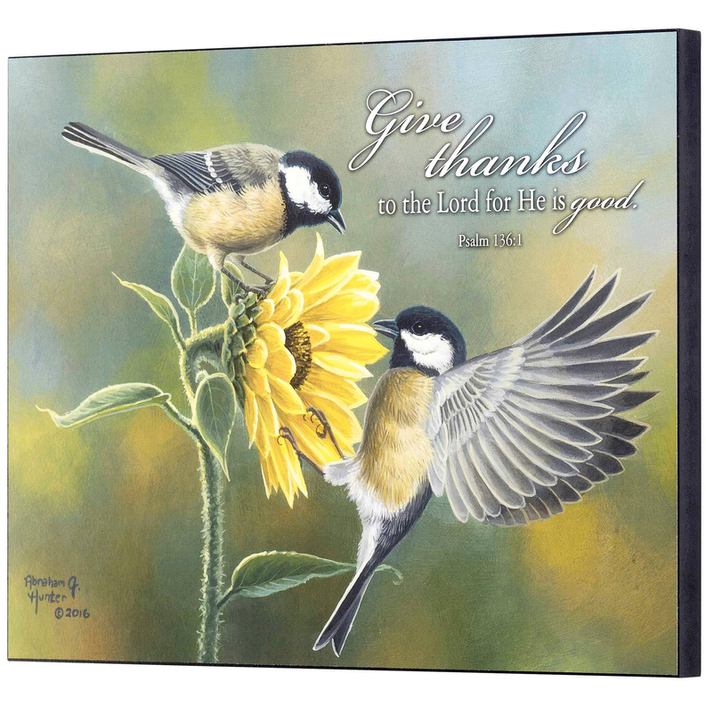 Food Fight Give Thanks Wall Plaque Dicksons Inc