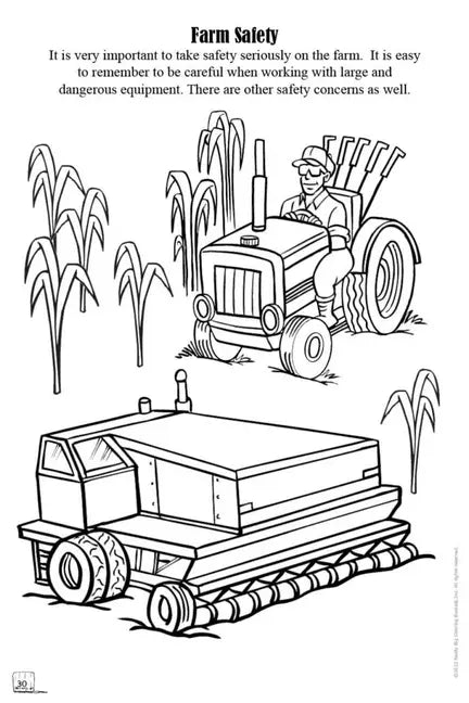 Food and Fun on the Farm Big Coloring Book Really Big Coloring Books