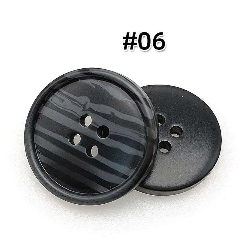 Four-Hole-Mixed-Flower-Resin-Button-Wild-Round-Coat-Button-Suit-Suit-Wind-Clothes-Clothing-Accessories-Button-GreatEagleInc-334227762