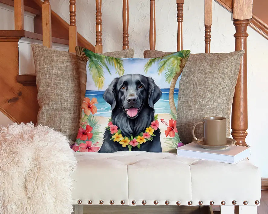 Fox Terrier Luau Pair of Pot Holders Caroline's Treasures