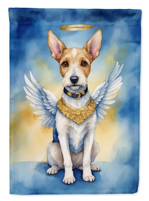 Fox Terrier My Angel Garden Flag Caroline's Treasures