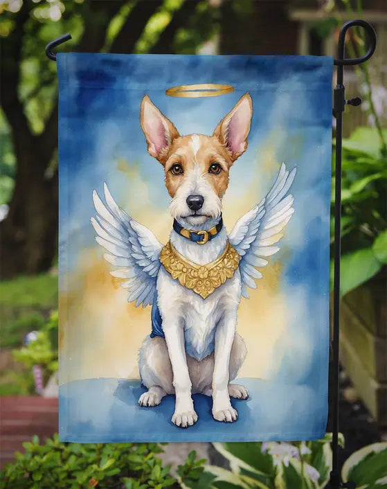 Fox Terrier My Angel Garden Flag Caroline's Treasures