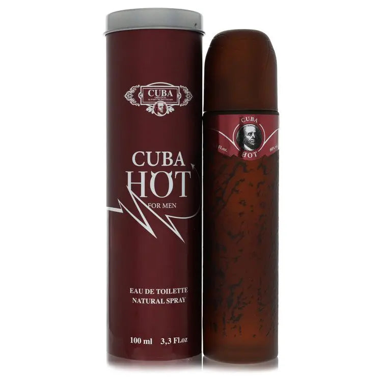 Fragluxe  Cuba Hot by Fragluxe Eau De Toilette Spray 3.3 oz for Men for Fragrances for Men Fragluxe