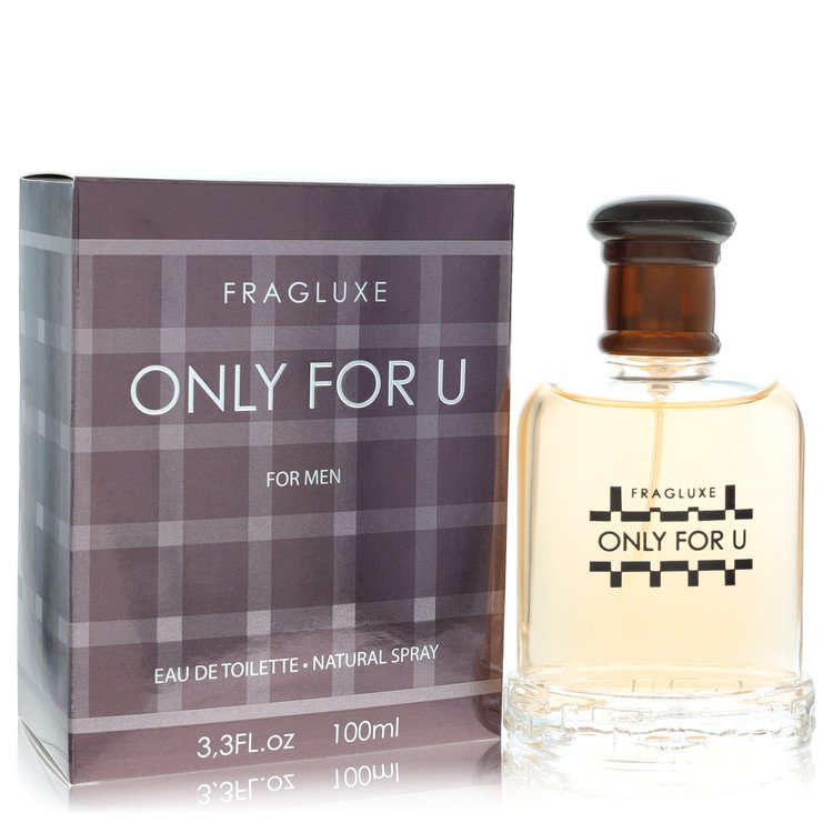 Fragluxe  Fragluxe Only For U by Fragluxe Eau De Toilette Spray 3.3 oz for Men for Fragrances for Men Fragluxe