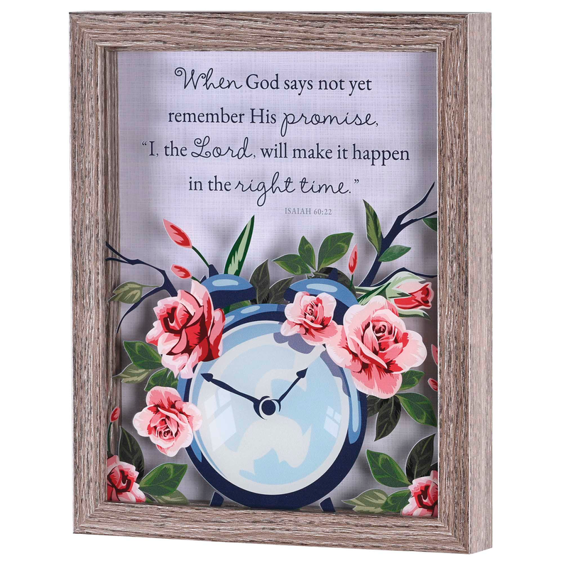 Framed Art In The Right Time 8x10 Dicksons Inc