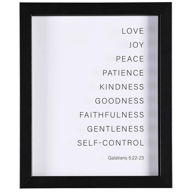 Framed Art Love Joy Peace Patience Dicksons Inc