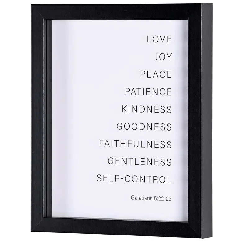 Framed Art Love Joy Peace Patience Dicksons Inc