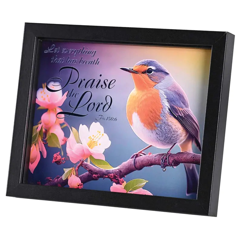 Framed Art Praise The Lord Ps.150:6 10x8 Dicksons Inc