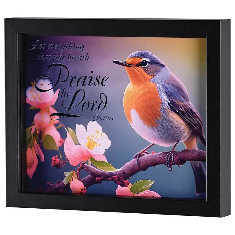 Framed Art Praise The Lord Ps.150:6 10x8 Dicksons Inc