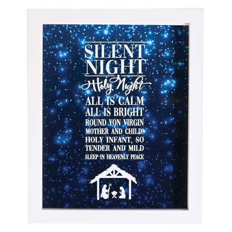 Framed Art Silent Night Holy Night Dicksons Inc