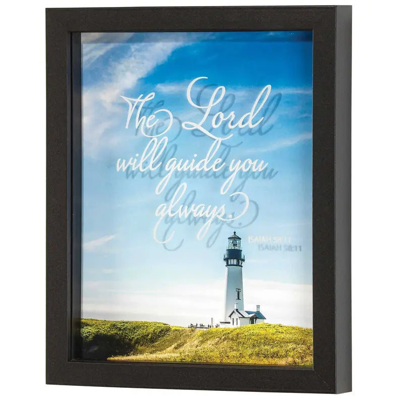 Framed Art The Lord Will Guide Isaiah 58:11 Dicksons Inc