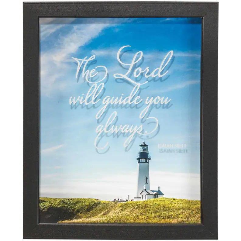 Framed Art The Lord Will Guide Isaiah 58:11 Dicksons Inc