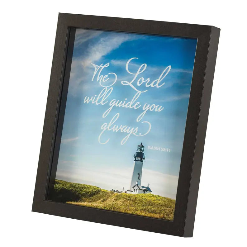 Framed Art The Lord Will Guide Isaiah 58:11 Dicksons Inc