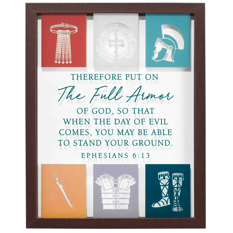 Framed Wall Art Full Armor Of God Dicksons Inc