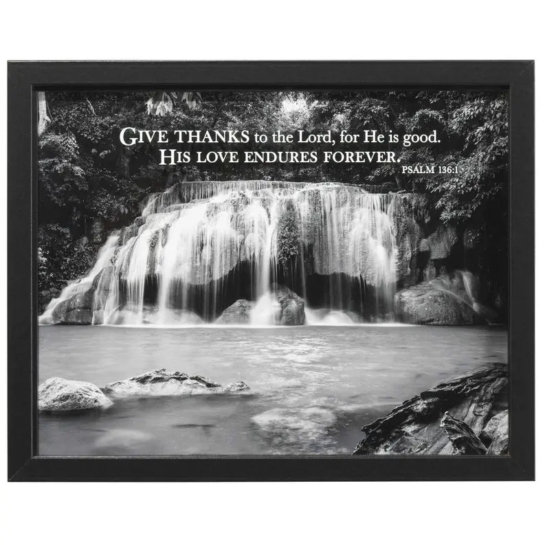 Framed Wall Art Give Thanks To The Lord Dicksons Inc