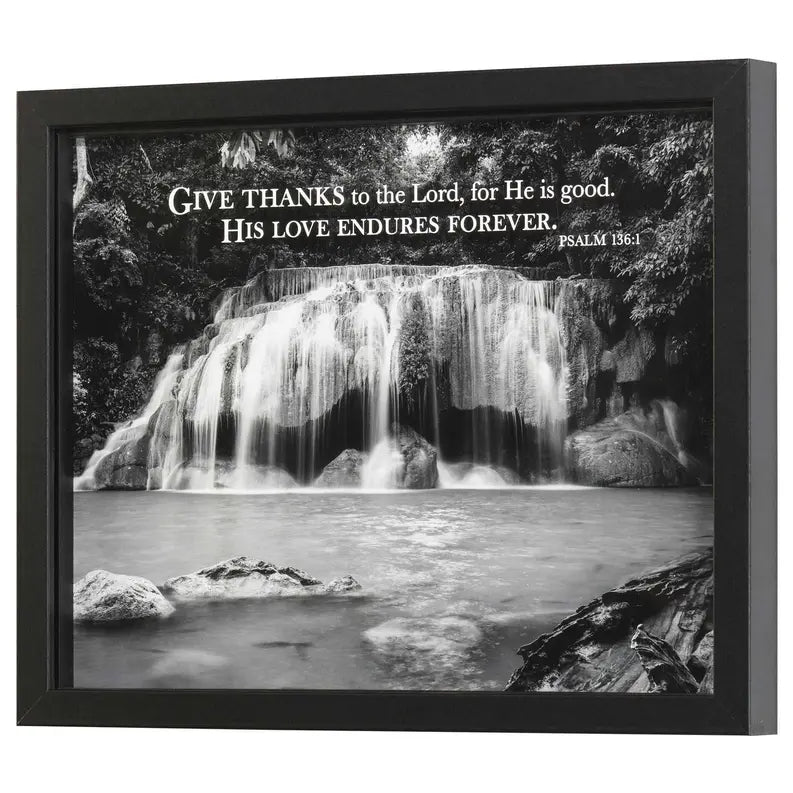 Framed Wall Art Give Thanks To The Lord Dicksons Inc