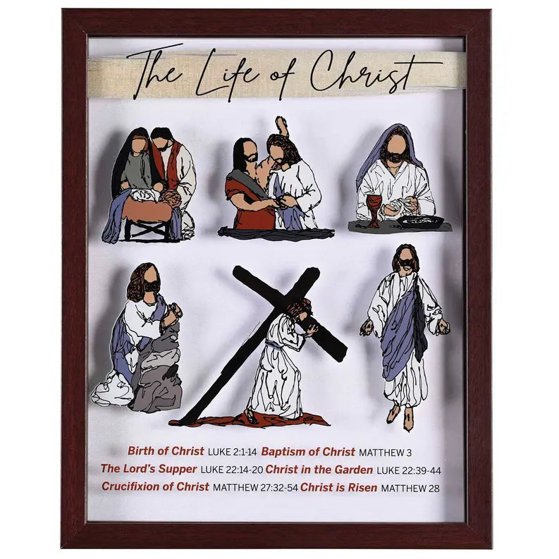Framed Wall Art The Life Of Christ Dicksons Inc