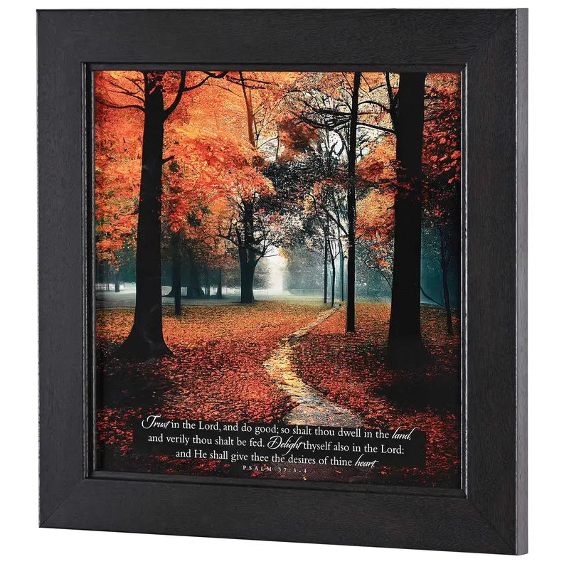 Framed Wall Art Trust In The Lord 12x12 Dicksons Inc