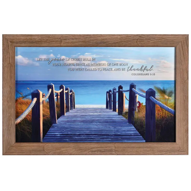 Framed Wall Art Walk Of Peace Dicksons Inc