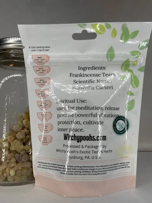 Frankincense (Boswellia carteri) Witchy Pooh's Exotic Teas & Herbs