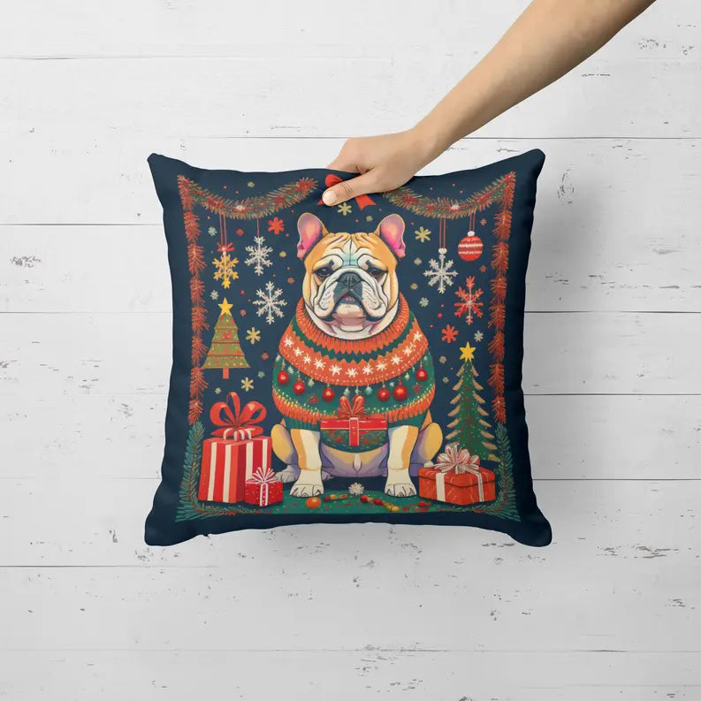 French Bulldog Christmas Foam Coasters Caroline's Treasures