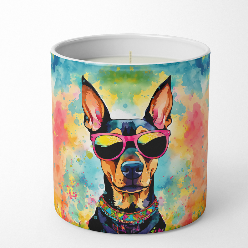 French Bulldog Hippie Dawg Pair of Pot Holders Caroline's Treasures