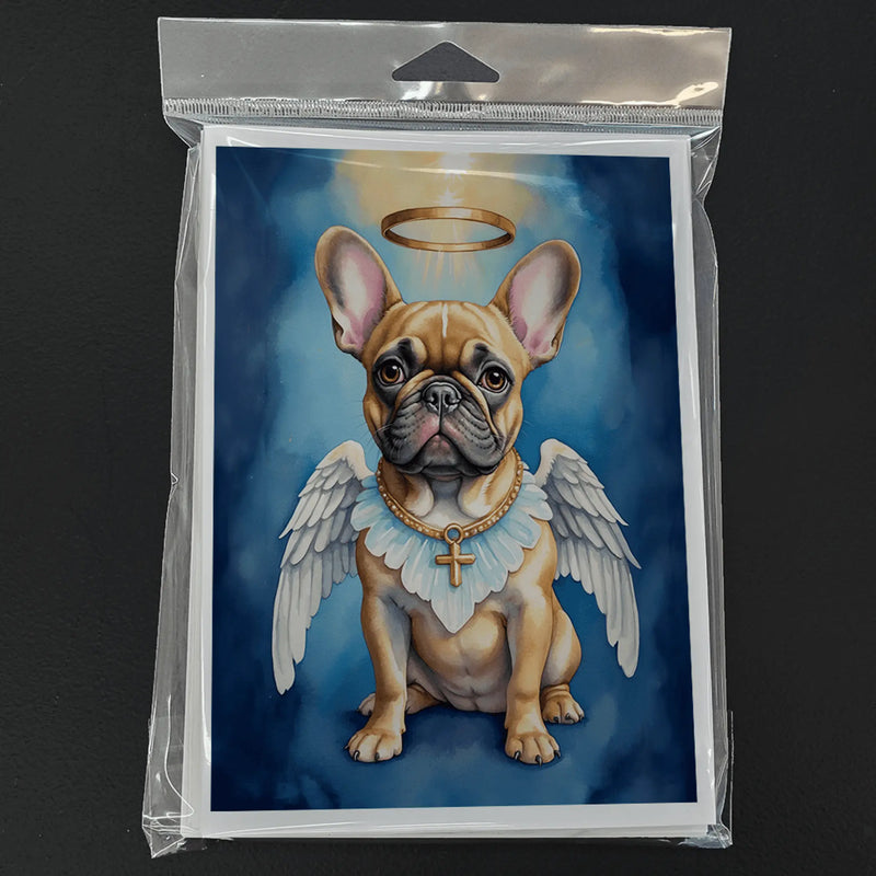 French Bulldog My Angel Greeting Cards Pack of 8 Caroline's Treasures