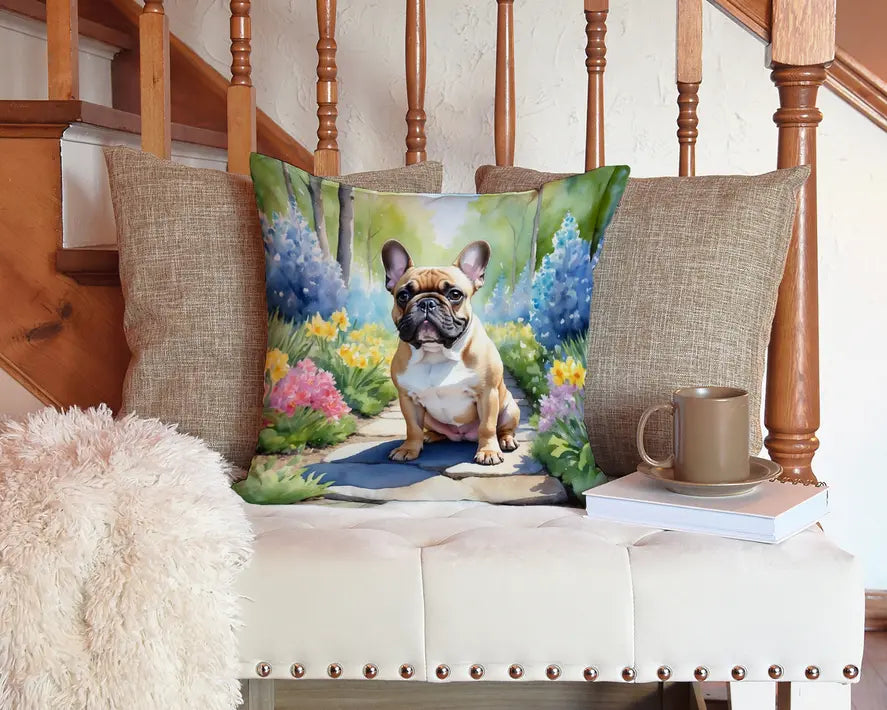 French Bulldog Spring Path Pair of Pot Holders Caroline's Treasures