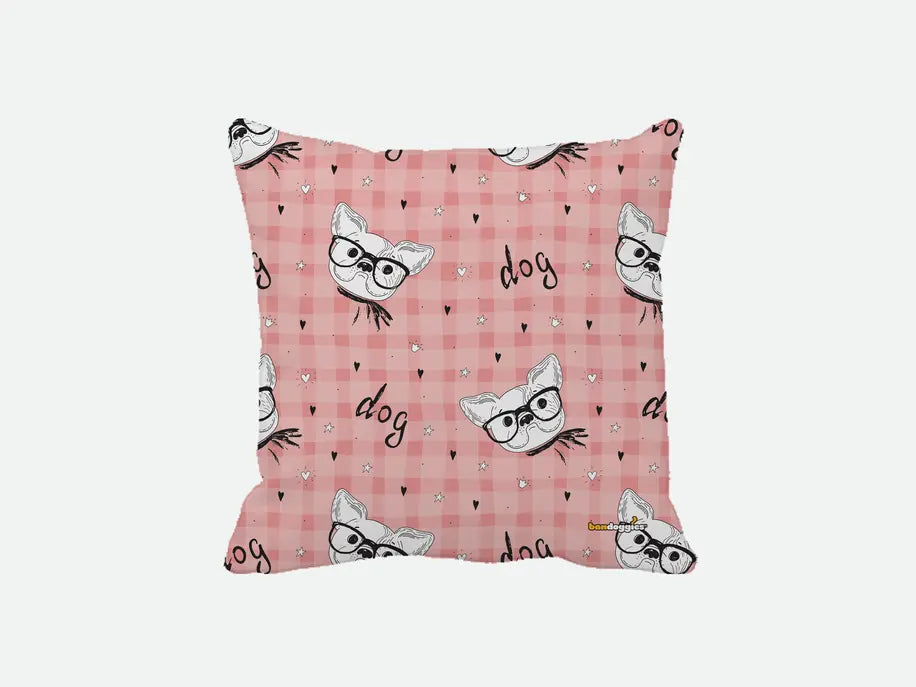 French Bulldog Throw Pillow Bandoggies