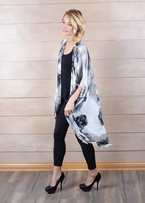 Fringed Cardigan Dicksons Inc