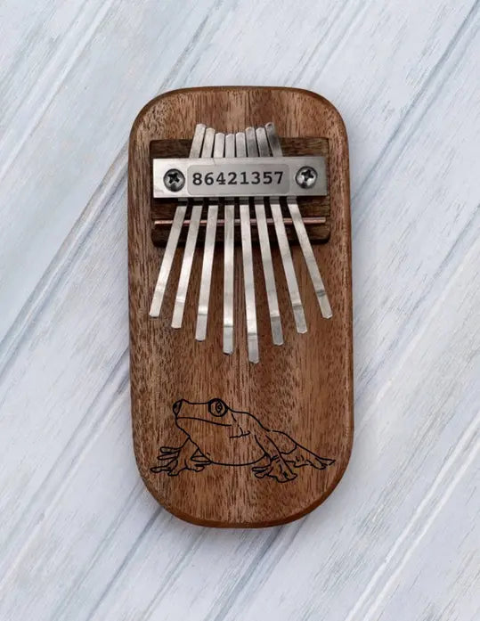 Frog Engraved Thumb Piano Mountain Melodies