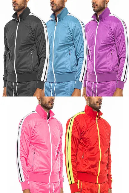 Front Pleat Track Jacket WEIV