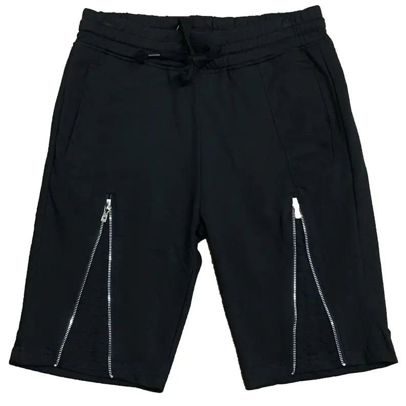 Front Zipper Moto Shorts WEIV
