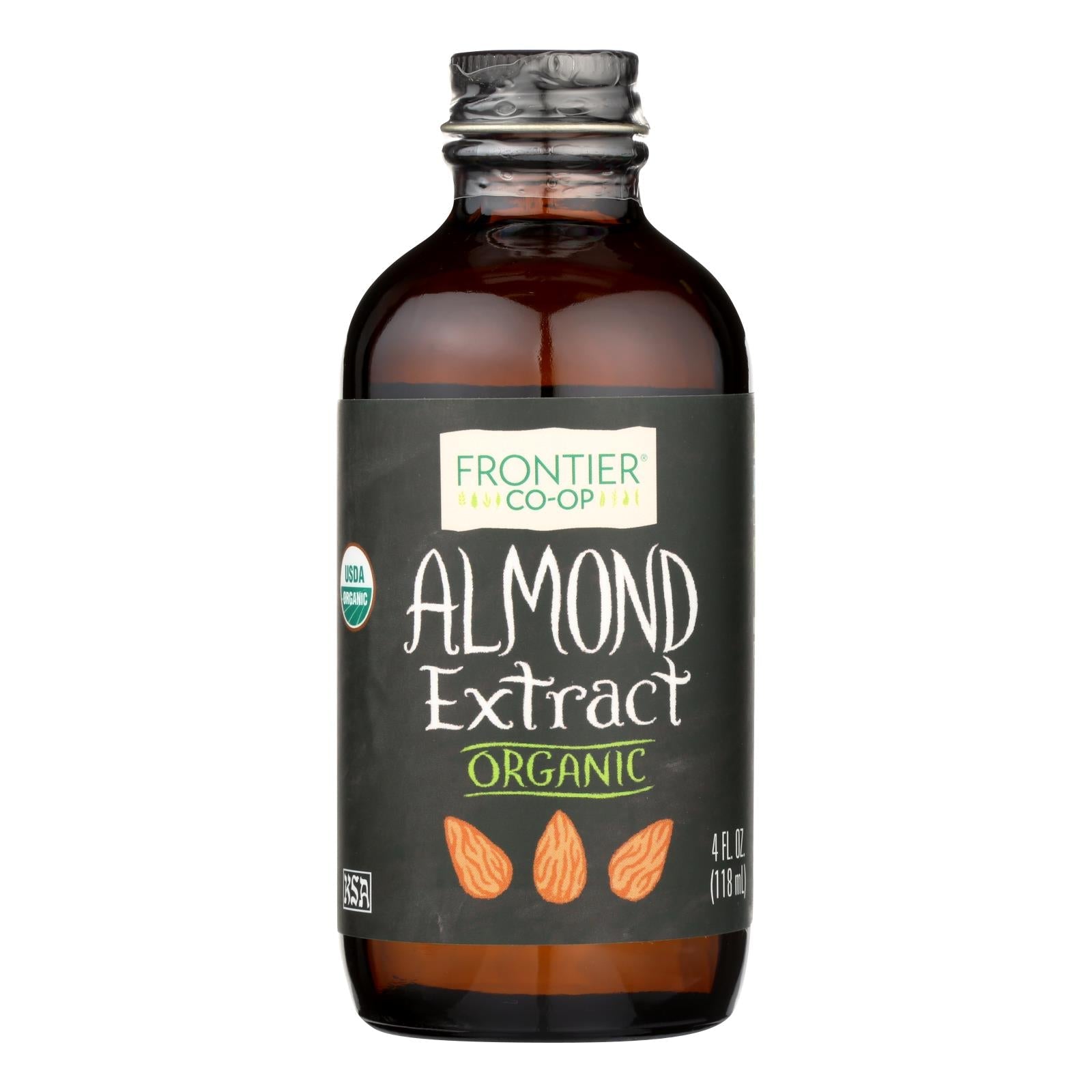 Frontier Herb Almond Extract - Organic - 4 Oz Frontier Herb