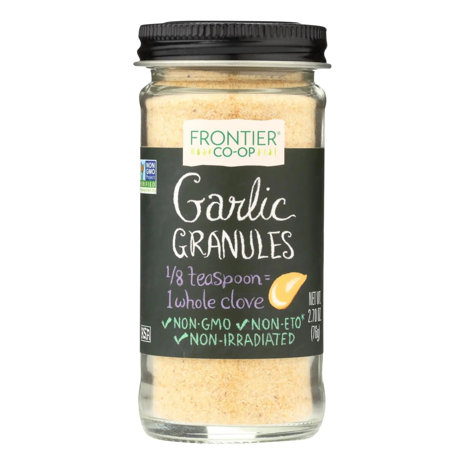 Frontier Herb Garlic - Granules - 2.70 Oz Frontier Herb