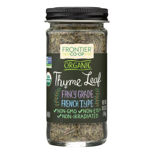 Frontier Herb Thyme Leaf - Organic - Whole - .8 Oz Frontier Herb