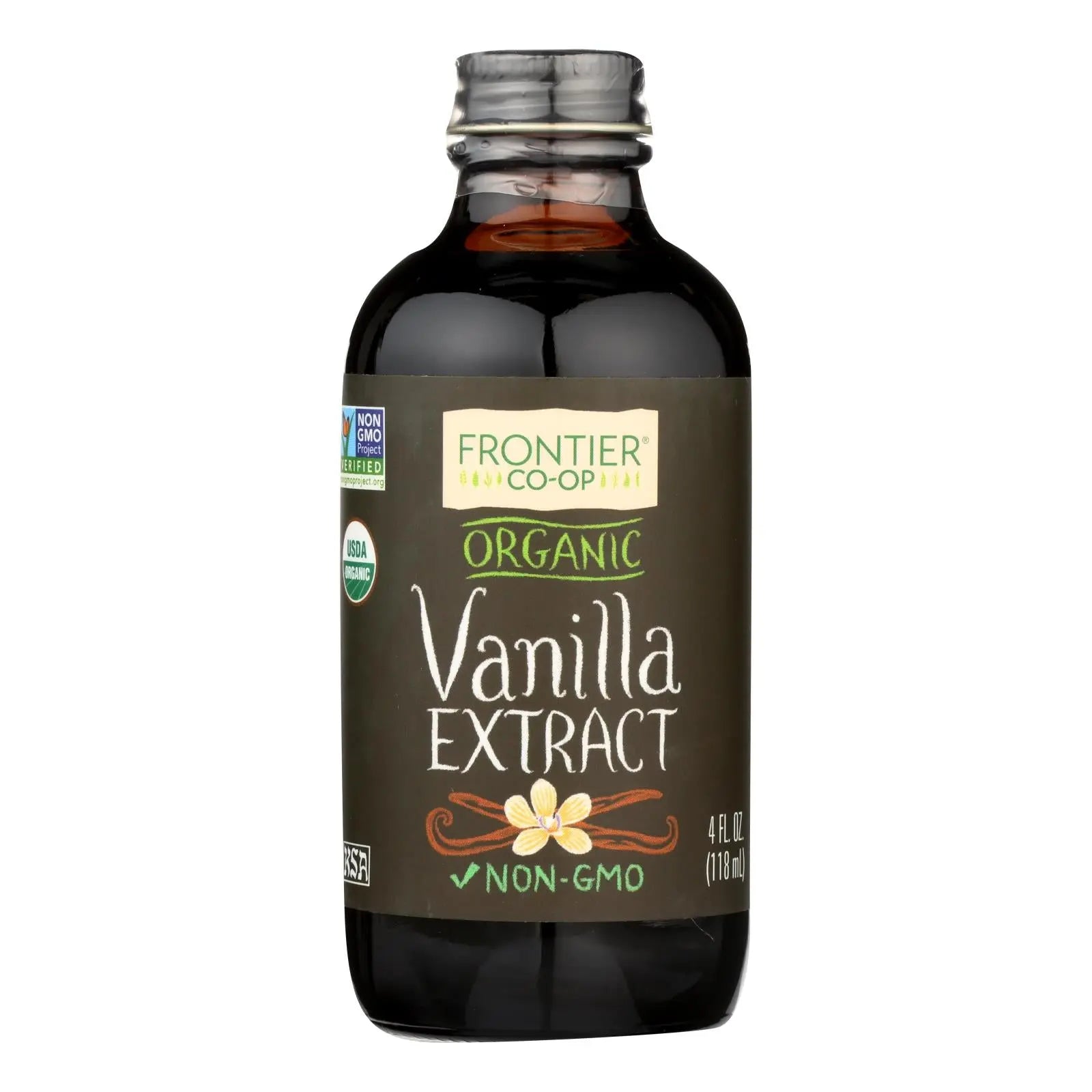 Frontier Herb Vanilla Extract - Organic - 4 Oz Frontier Herb