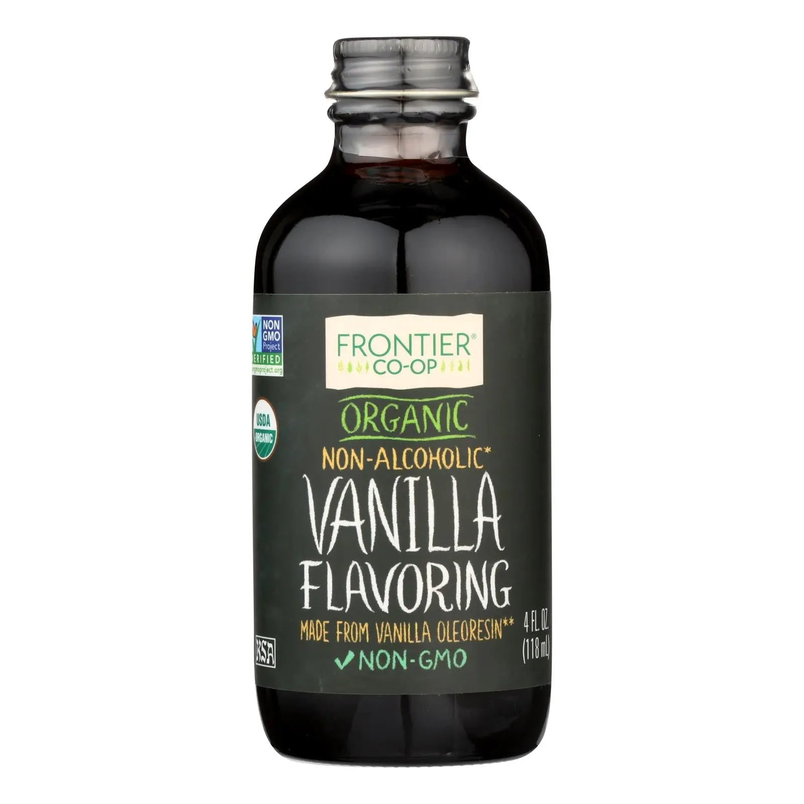 Frontier Herb Vanilla Flavoring - Organic - 4 Oz Frontier Herb