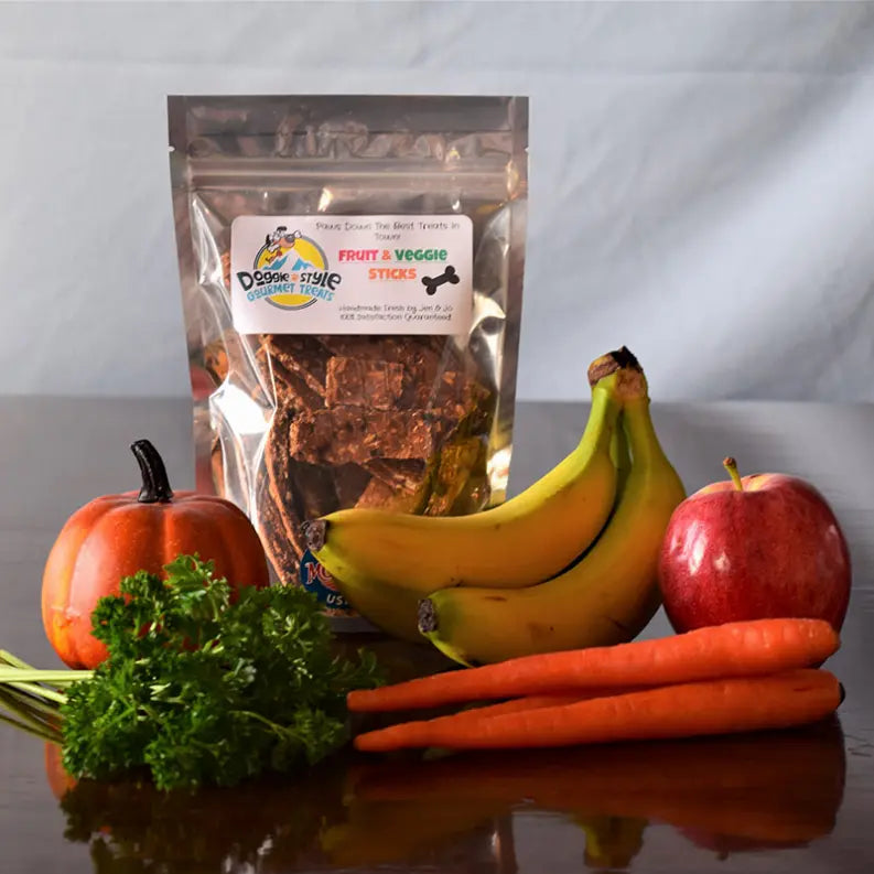 Fruit & Veggie Sticks Doggie Style Gourmet Treats