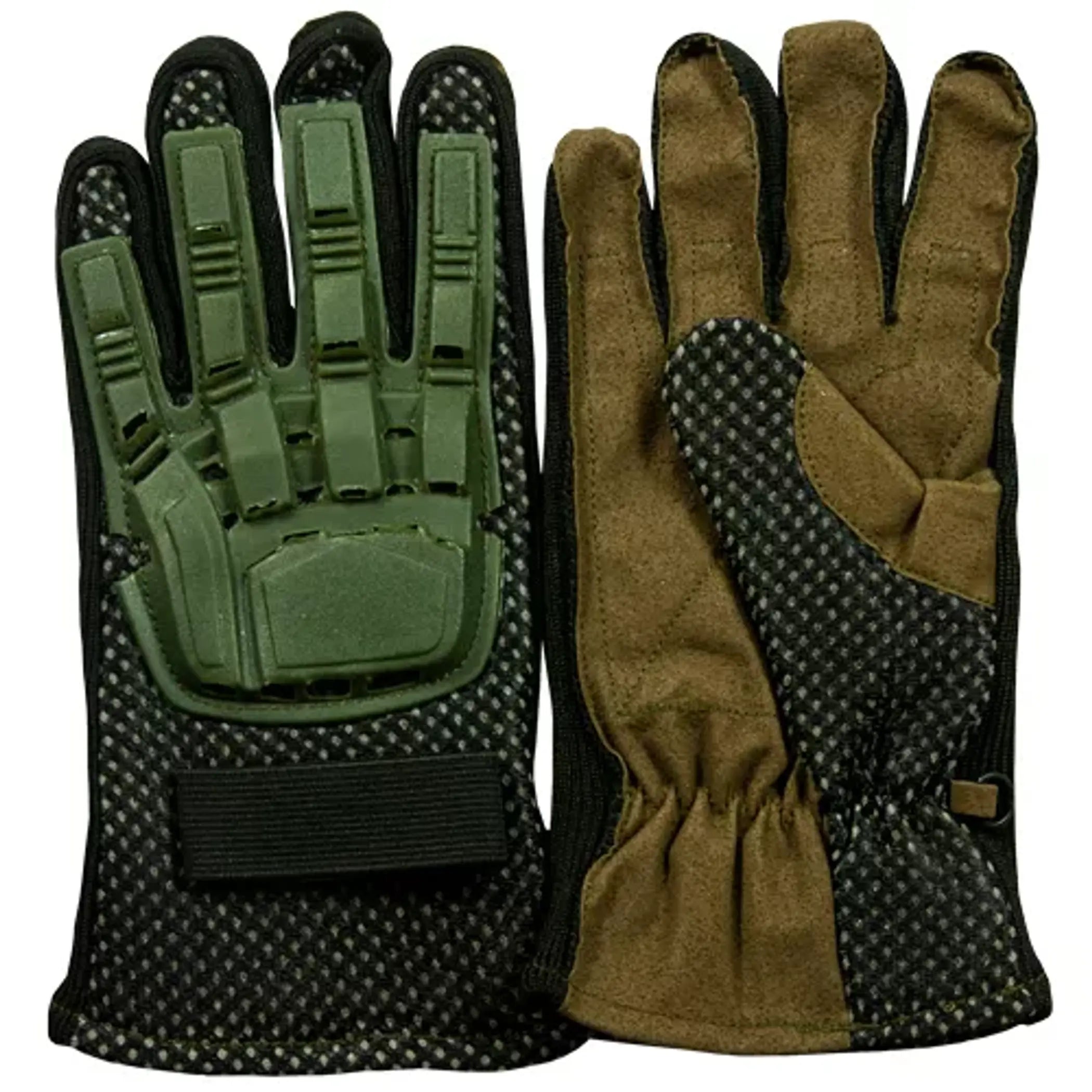 Full Finger Tactical Engagement Glove - Olive Drab Fox Outdoor